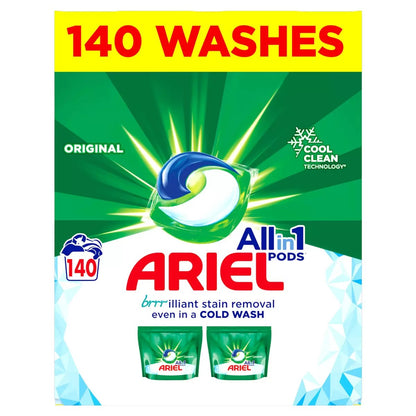 Ariel All in1 Original Pods Detergent Cleaning Power Washing Capsule