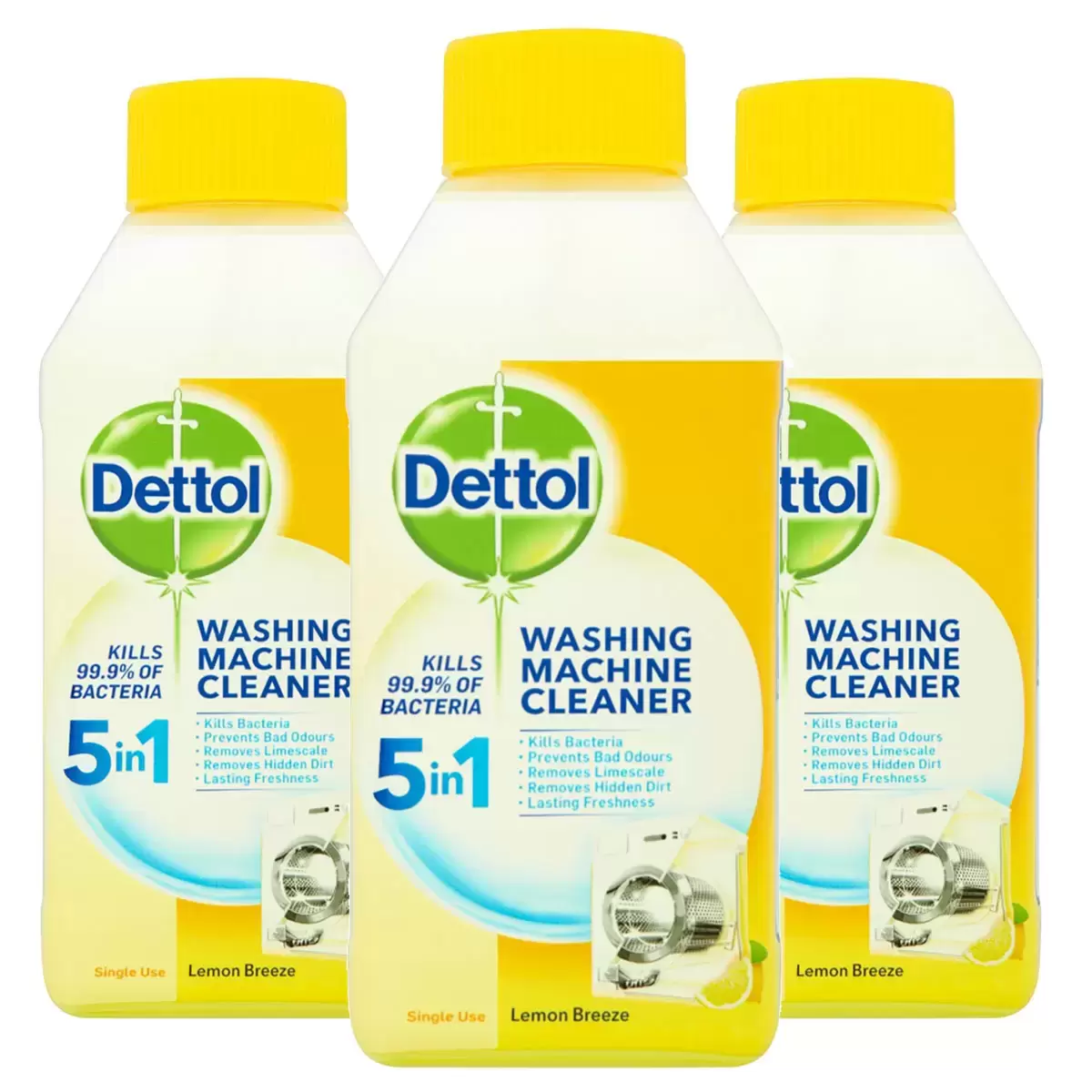 Dettol Washing Machine Cleaner Deep Clean Remove Odors and Protect Your Machine