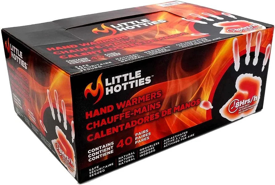 Little Hotties Disposable Hand Warmers for Winter Activities 8 Hours of Heat