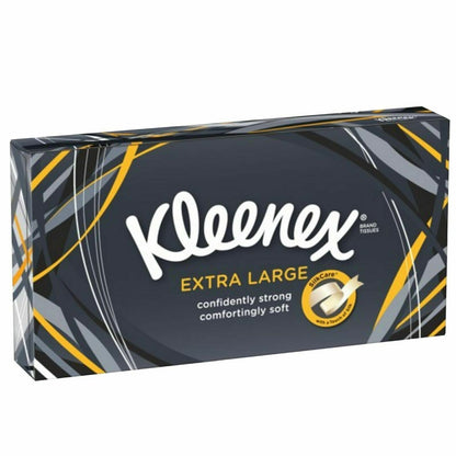 Kleenex  Extra Large 2Ply Facial Tissue Boxes Strong Soft 6 x 90 sheets