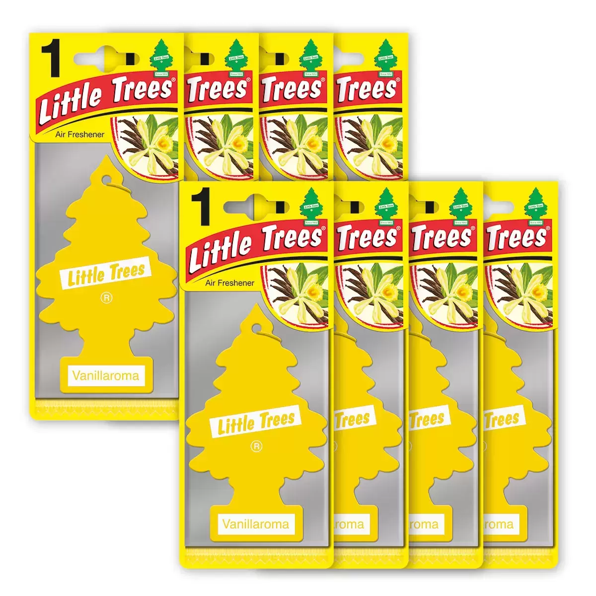 Car Scent Little Trees Traditional Assortment  Air Freshener Car Home  24 Pack