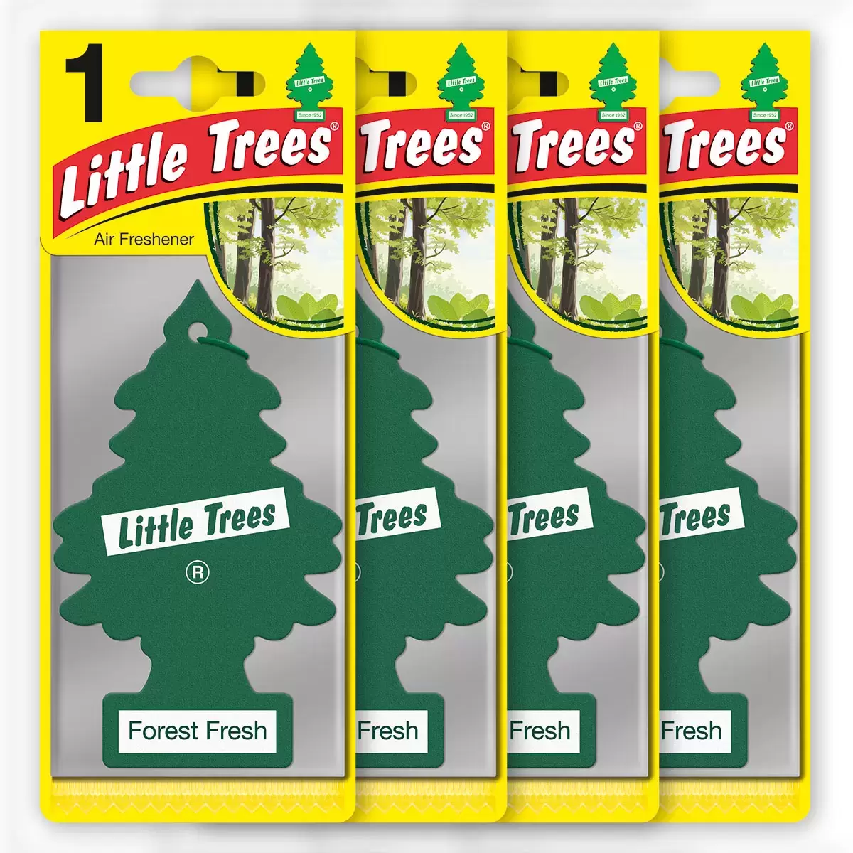 Car Scent Little Trees Traditional Assortment  Air Freshener Car Home  24 Pack