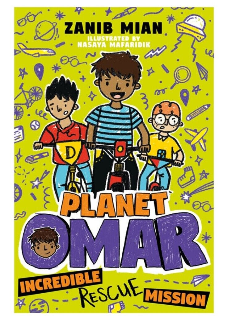 Books Planet Omar Book Collection 4 Pack 9+Years BRAND New