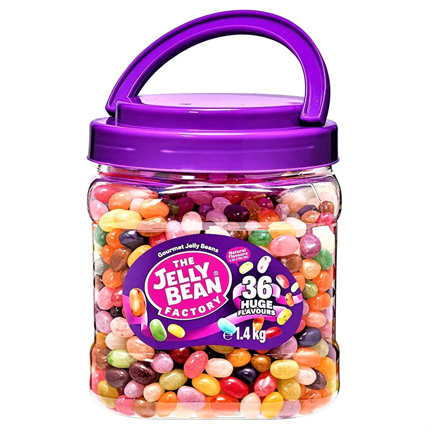 The Jelly Bean Factory Gourmet Jelly Beans 36 Flavours 1.4kg Sweet Treat Party